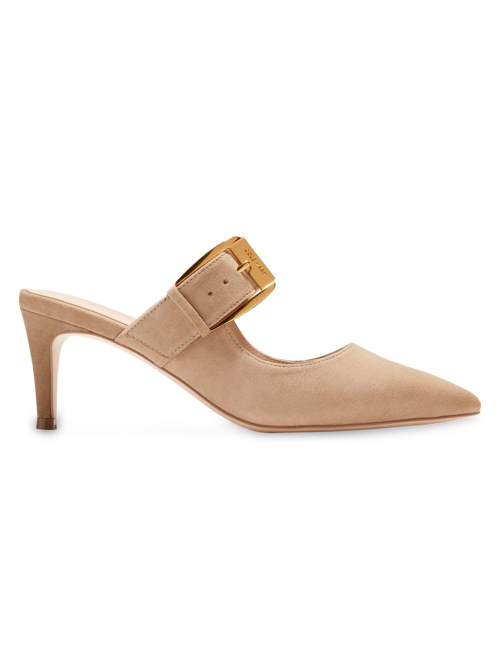 

Замшевые мюли Vandam 65MM с пряжкой Cole Haan