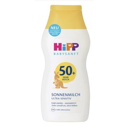 

Babysanft Sun Milk Солнцезащитный крем Ultra Sensitive 200 мл SPF 50+, Hipp