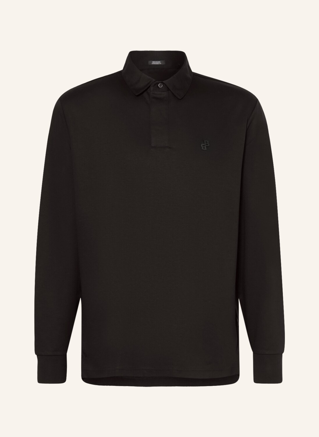 

Рубашка поло BOSS Jersey PARTOES, черный
