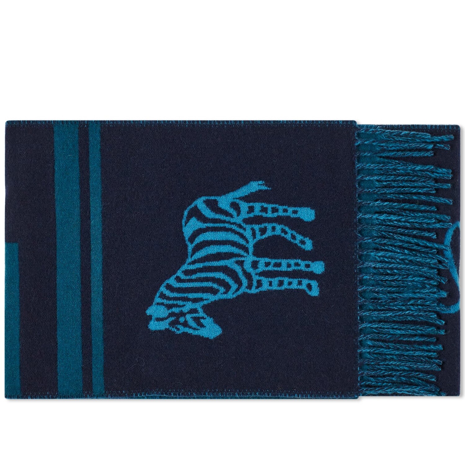 

Шарф Paul Smith Zebra Team, синий