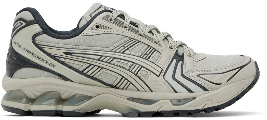 

Серые и кремово-белые кроссовки Gel-Kayano 14 из глины Asics