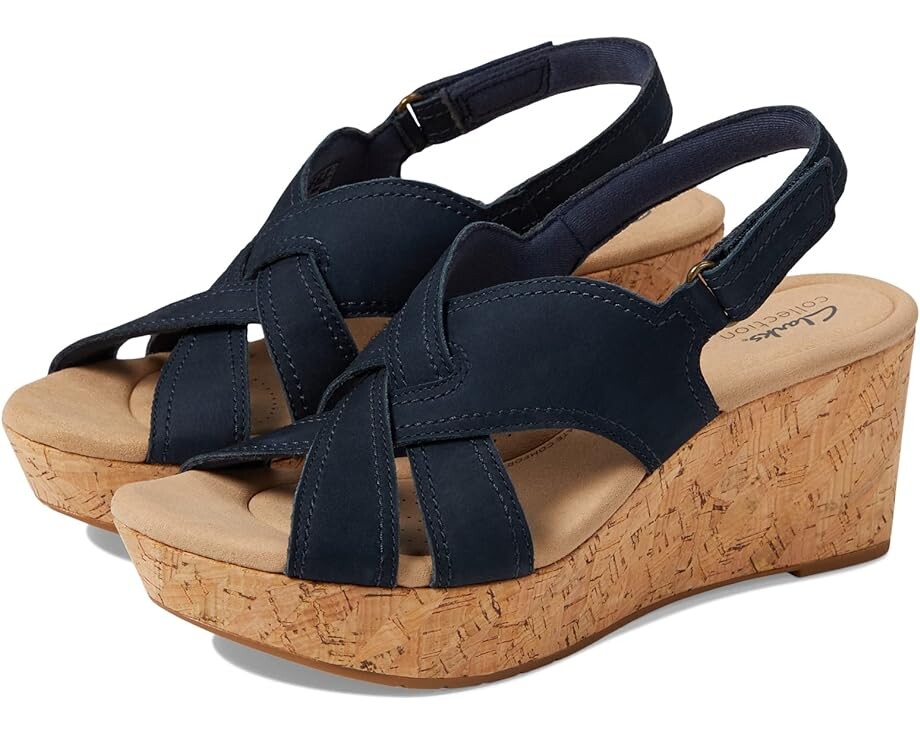 

Туфли Clarks Rose Erin, цвет Navy Nubuck
