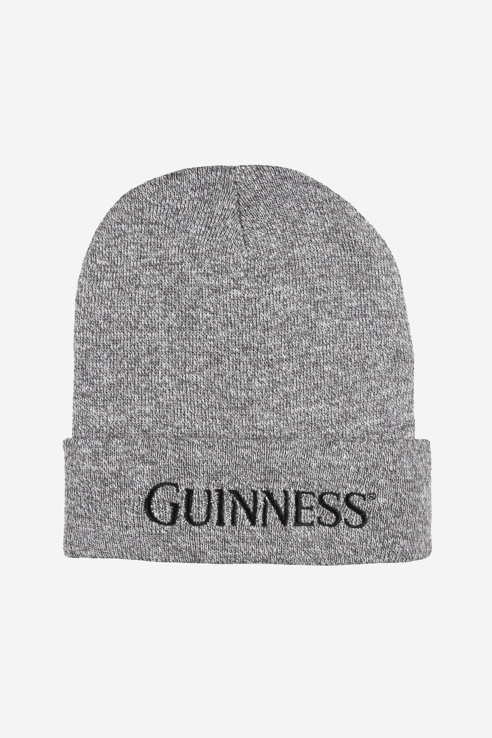 

Шапка-бини Guinness с трафаретом, серый
