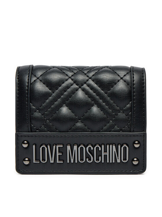

Маленький женский кошелек Love Moschino, черный