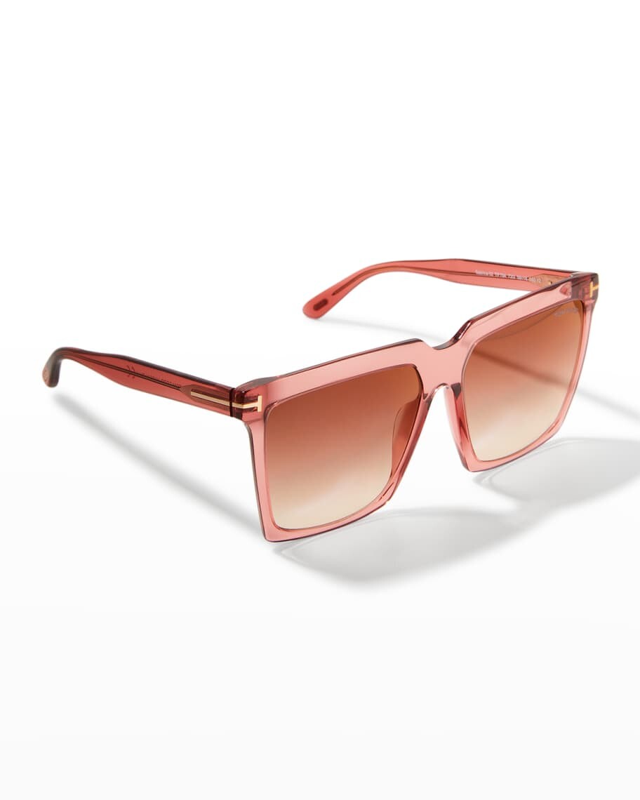 

Солнцезащитные очки Gradient Square в пластиковой оправе TOM FORD