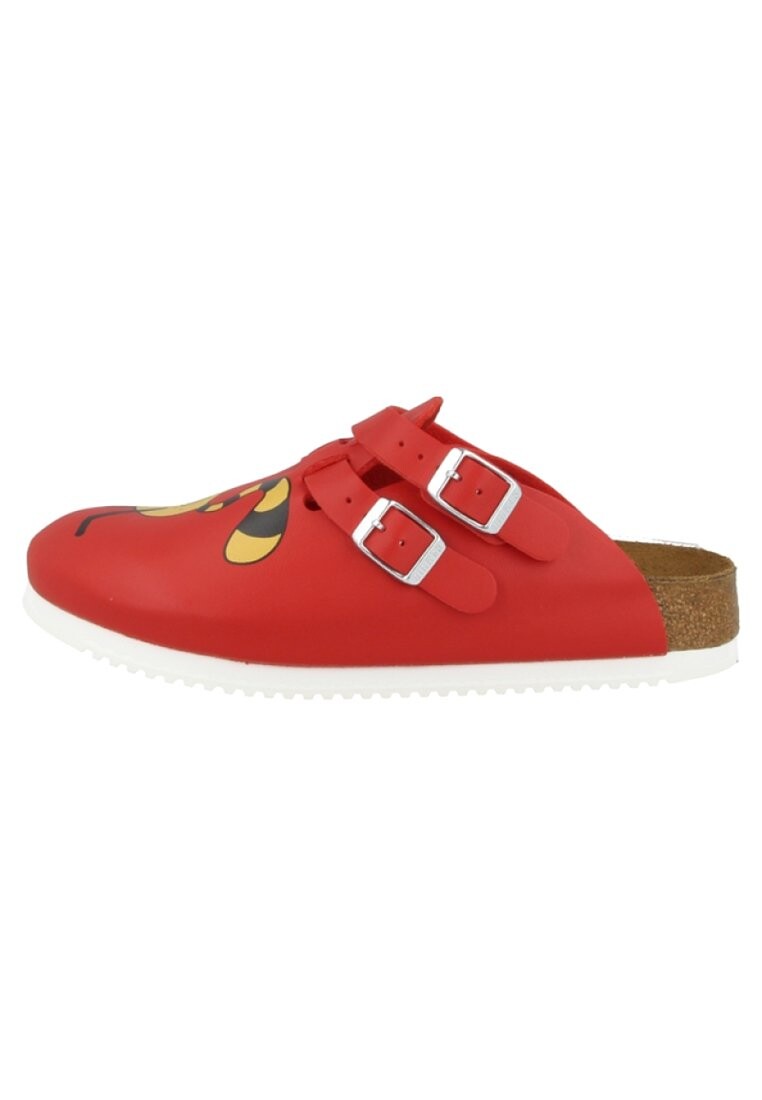 

Тапочки Birkenstock, красные