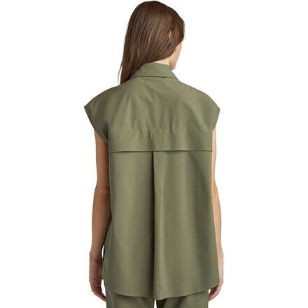 

Рубашка без рукавов Shield женская Tilley, цвет Khaki Green