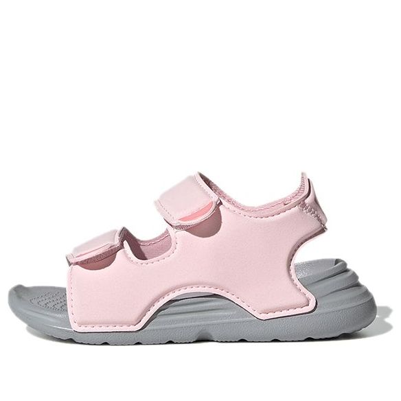 Сандалии (PS) Disney x Adidas Comfort Sandals Blue 'Pink Gray', розовый цена и фото
