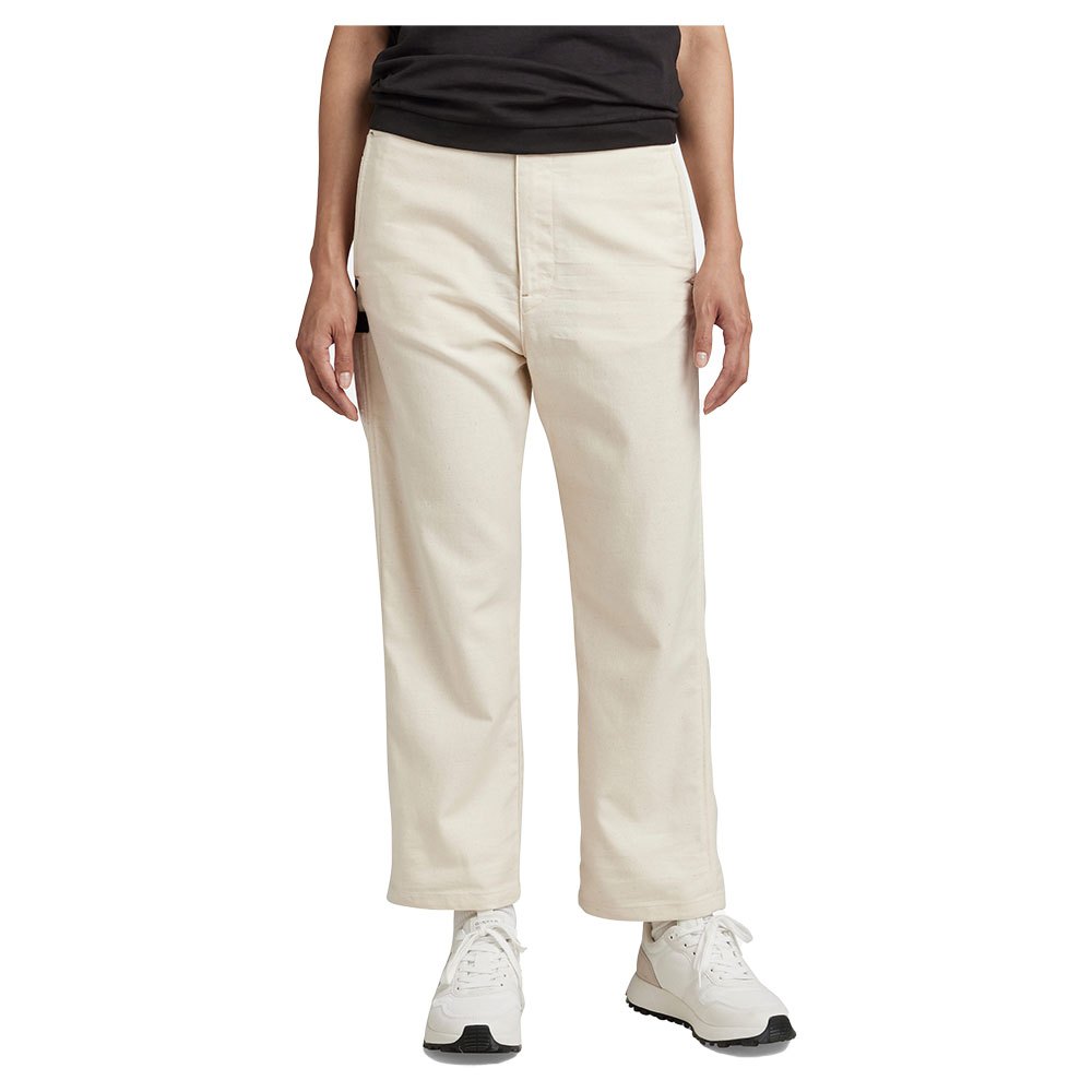 Брюки G-Star Relaxed Fit Chino, бежевый брюки uniqlo cotton relaxed fit бежевый