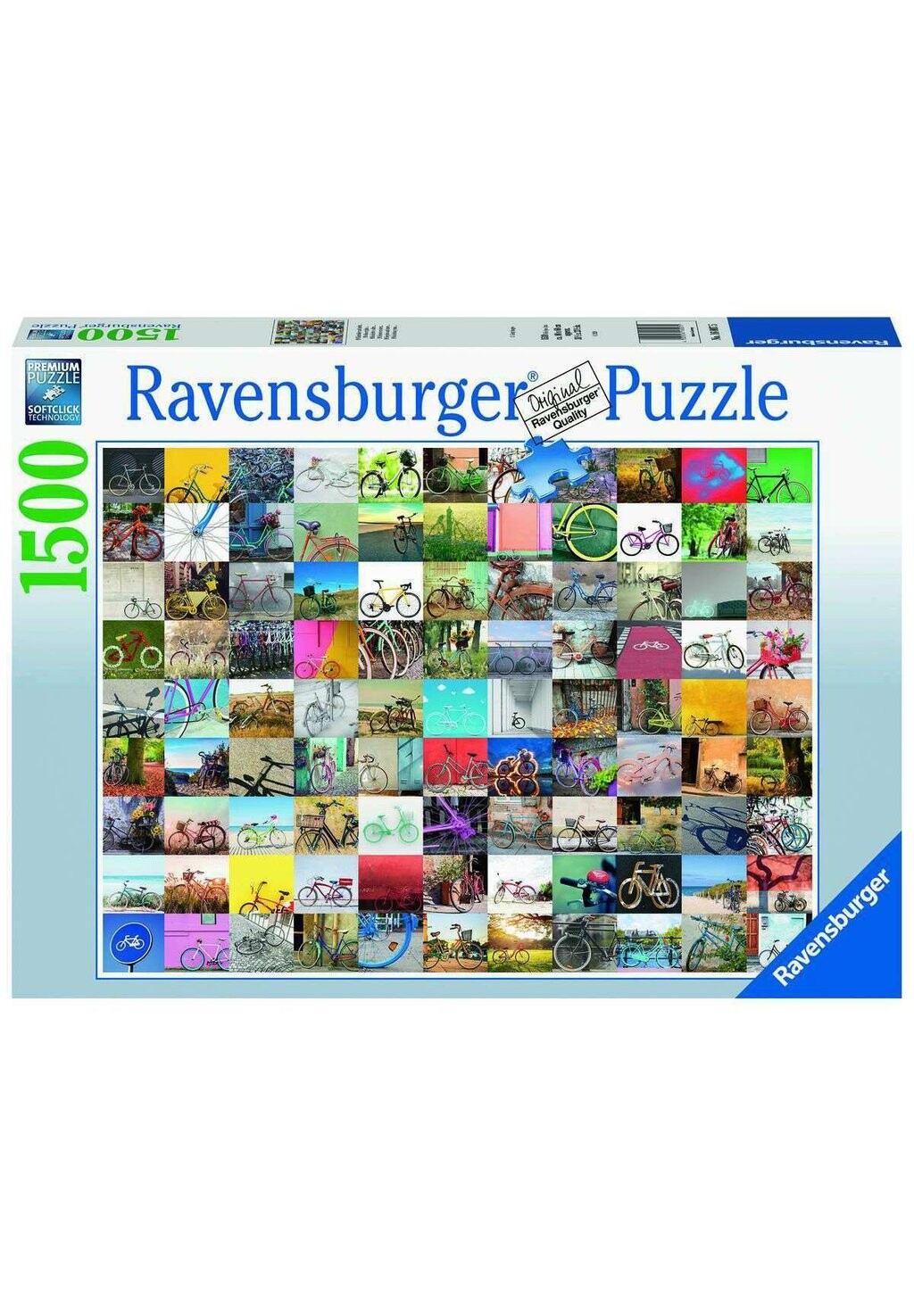 

Пазл 99 FAHRRÄDER UND MEHR Ravensburger, цвет mehrfarbig