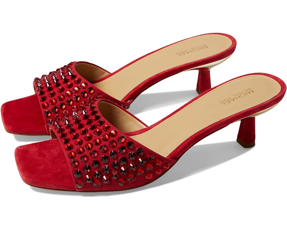 

Туфли Michael Kors Amal Kitten Sandal, цвет Crimson