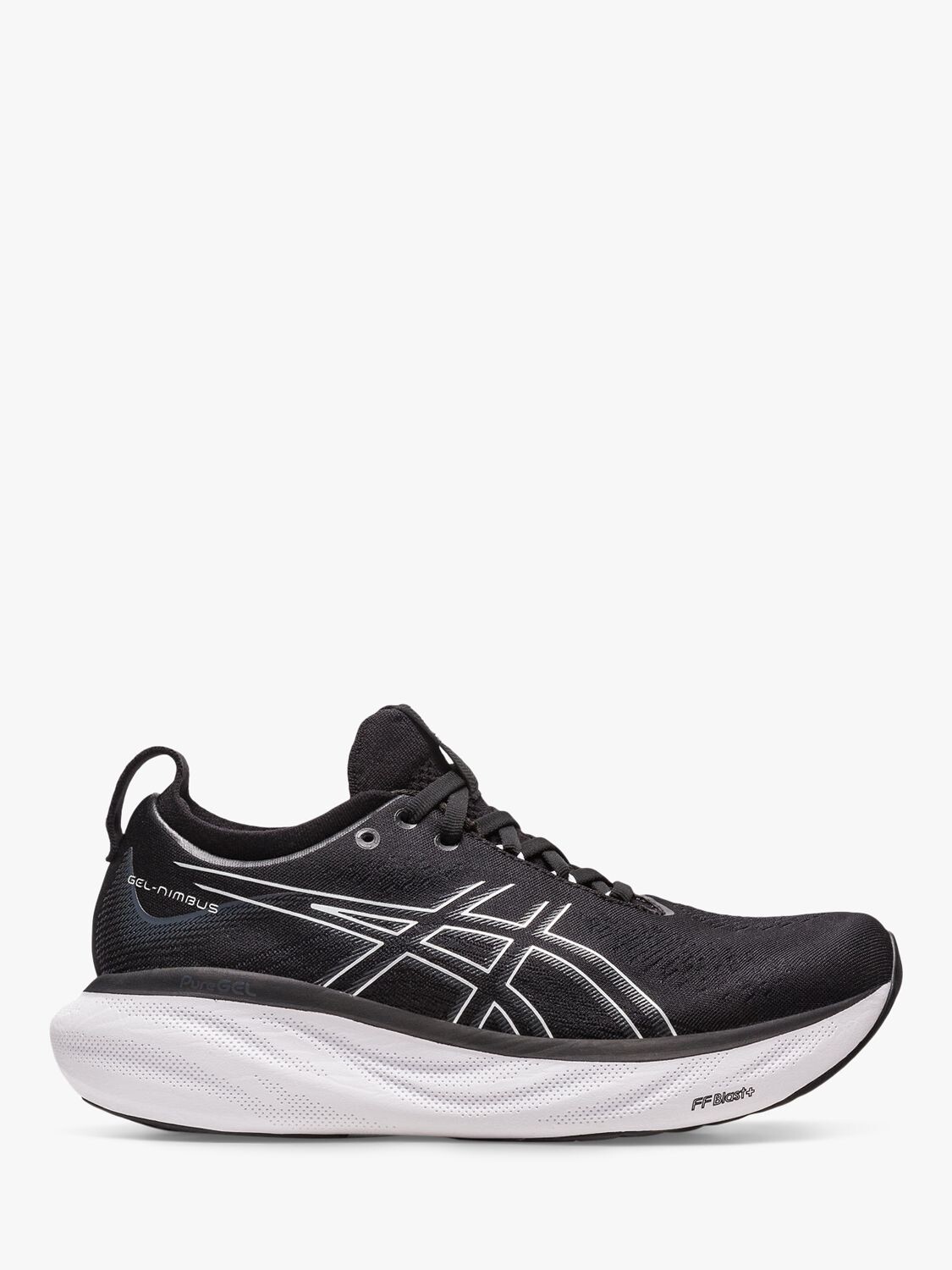 

Женские кроссовки GEL-NIMBUS 25 ASICS, черный/чистое серебро