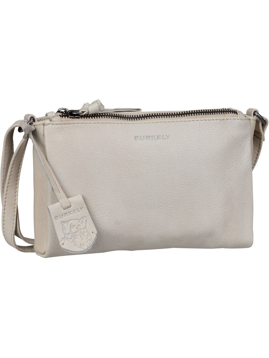 

Сумка через плечо Burkely Umhängetasche Just Jolie Double Zip Crossbody Bag, бежевый