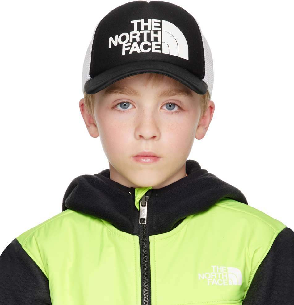 Детская черная кепка Trucker с логотипом TNF черная The North Face Kids