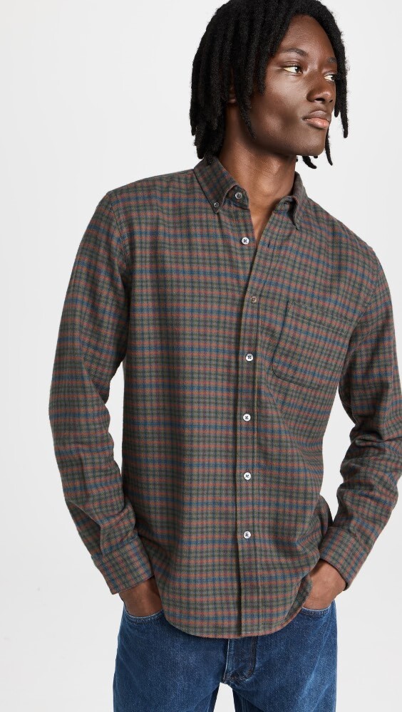 

Рубашка Portuguese Flannel Portfree, зеленый