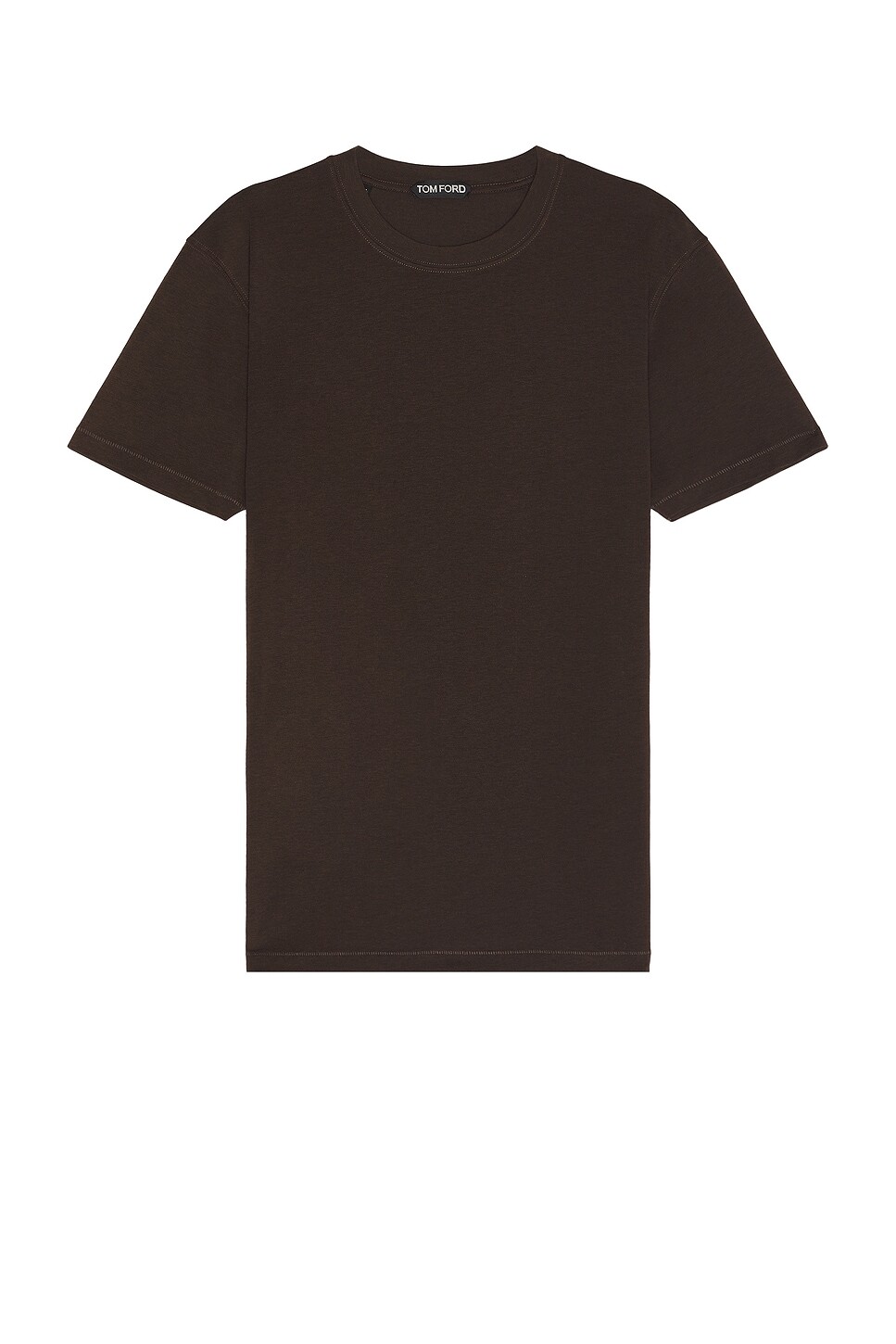 

Футболка мужская Short Sleeve Crew Neck Tom Ford, цвет Sable Brown