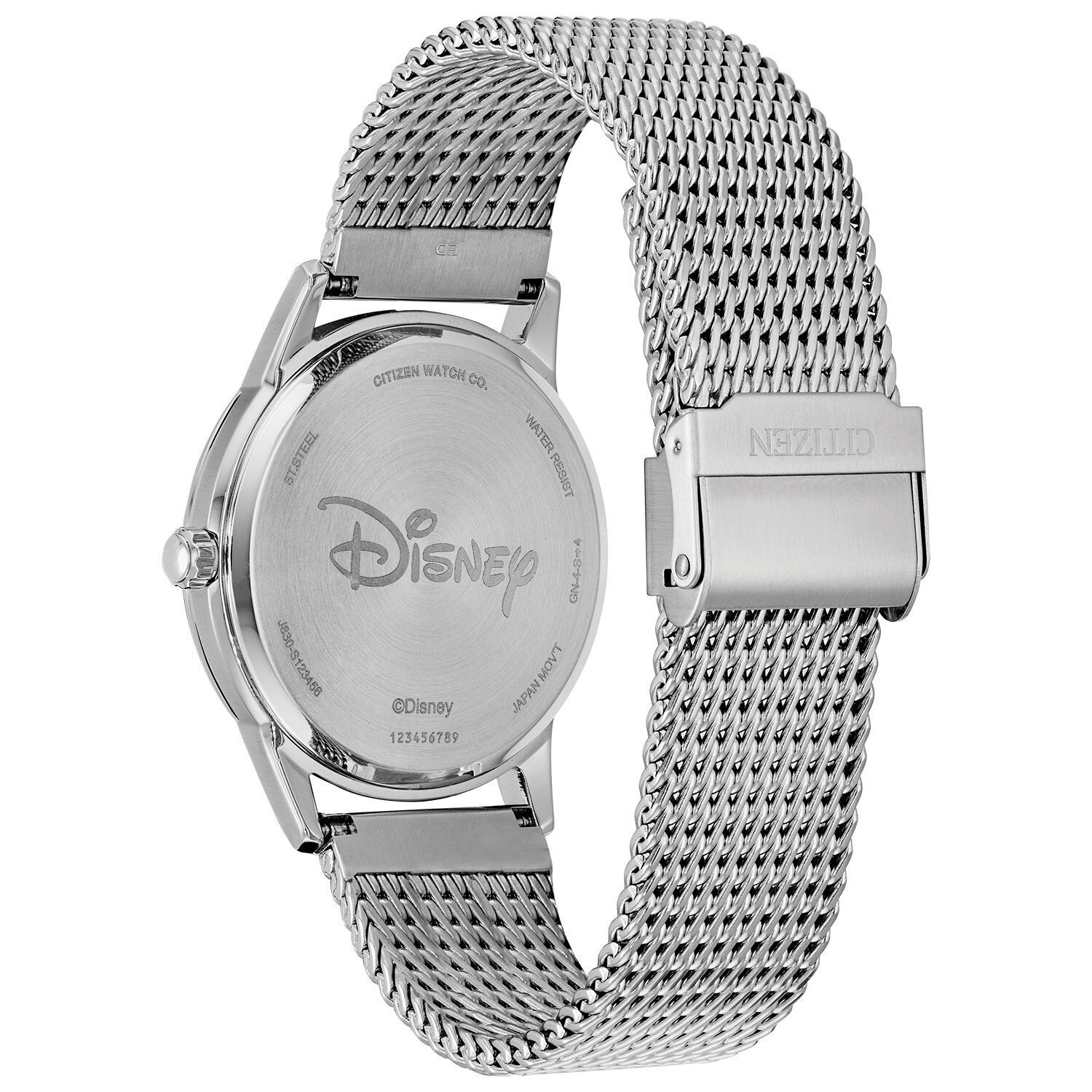 

Часы Disney's Mickey Mouse унисекс с сетчатым браслетом из нержавеющей стали Citizen