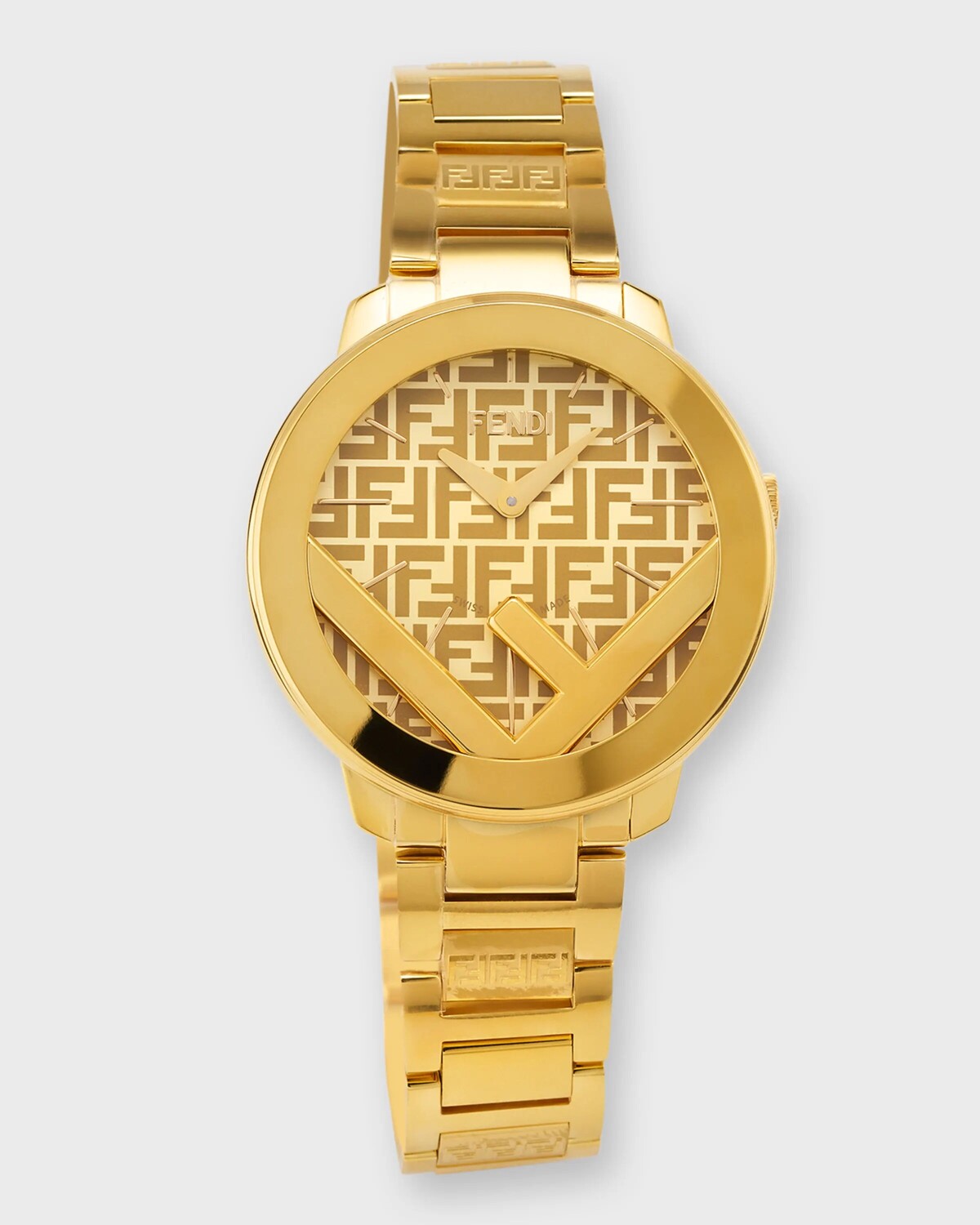 

Часы F Is Fendi 36 мм с ремешком-браслетом, цвет Oro