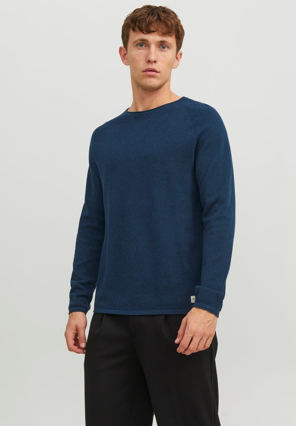 Свитер JJEHILL CREW NECK NOOS Jack & Jones, матросский синий свитер jjehill crew neck jack