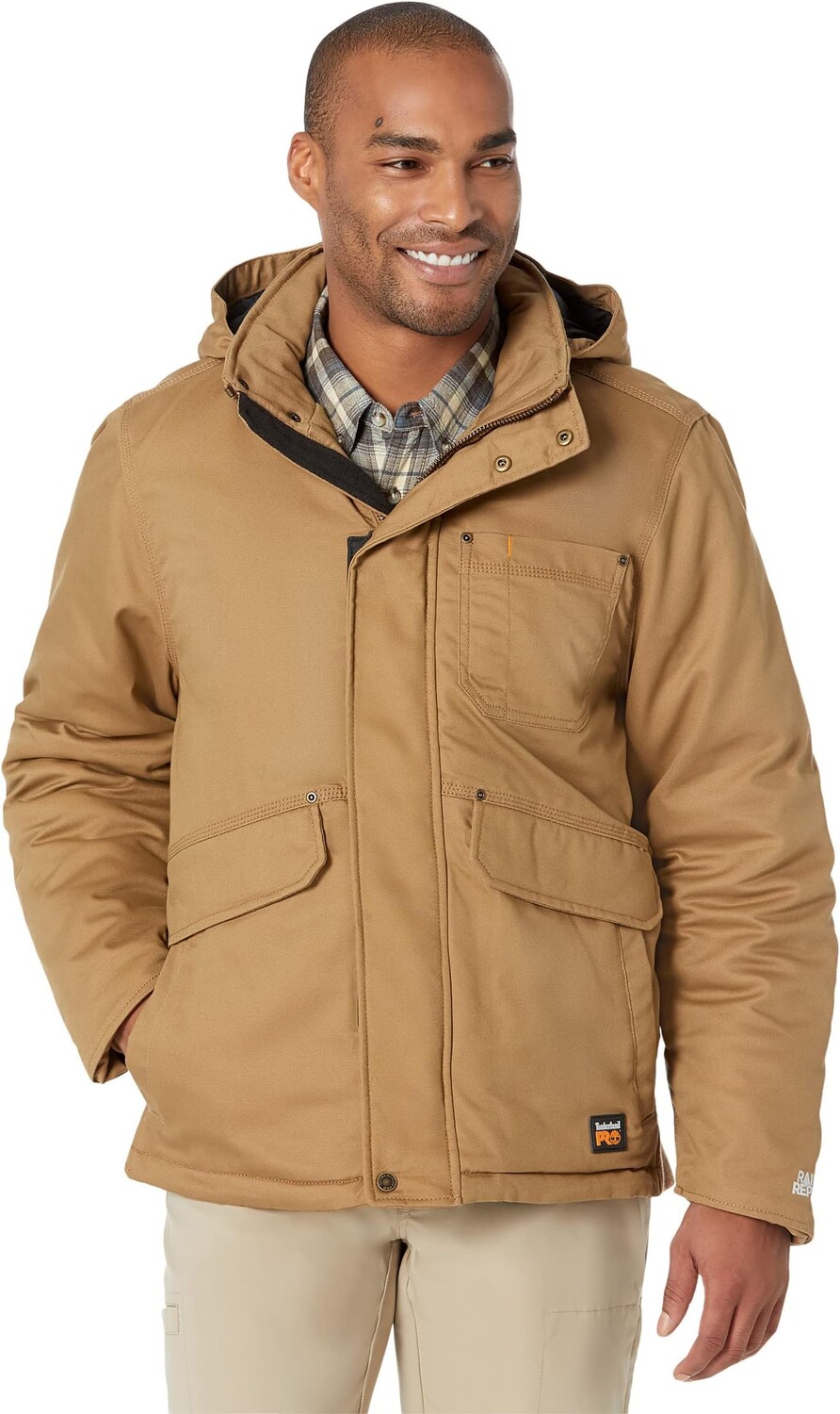 

Утепленная куртка с капюшоном Ironhide Timberland PRO, цвет Dark Wheat