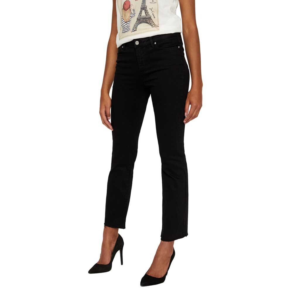 

Джинсы Vero Moda Sheila Cropped Kick Flare Normal Waist Slim, черный