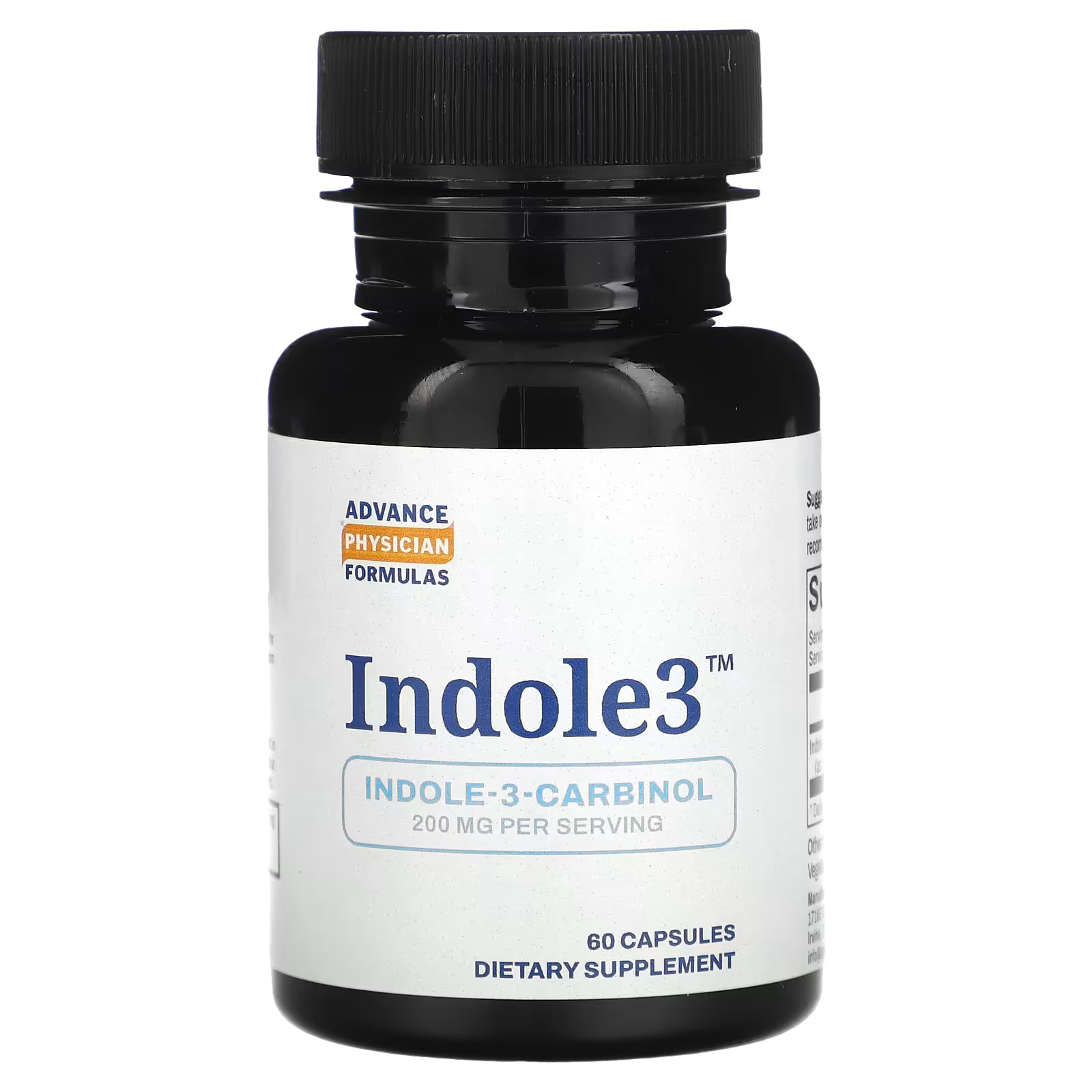 цена Индол-3-карбинол Advance Physician Formulas Inc. 200 мг, 60 капсул