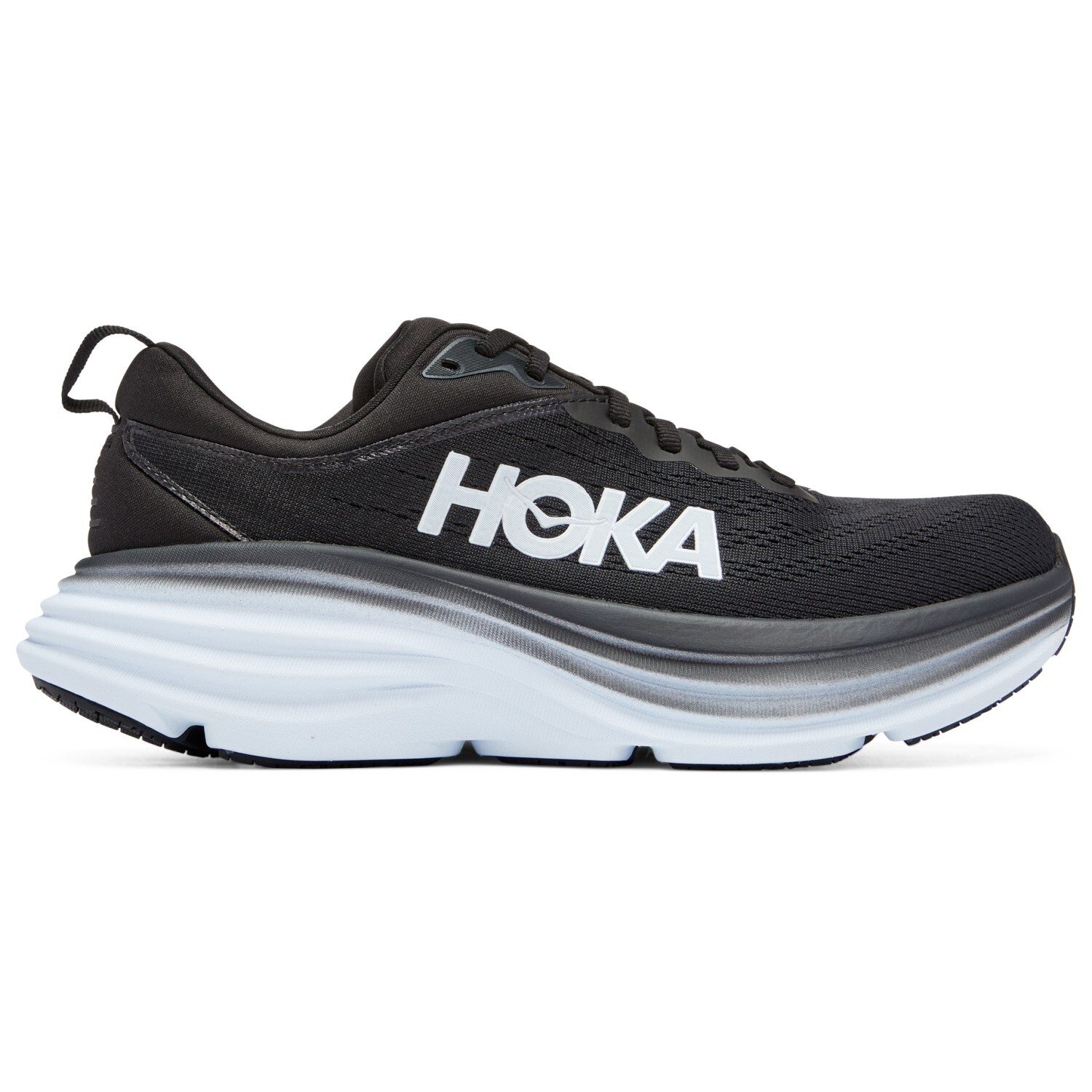 

Кроссовки Hoka Bondi 8 Wide, цвет Black/White