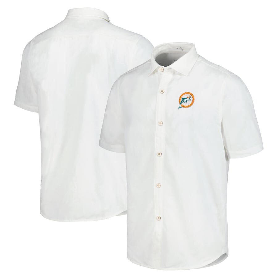 

Рубашка Tommy Bahama Miami Dolphins, белый