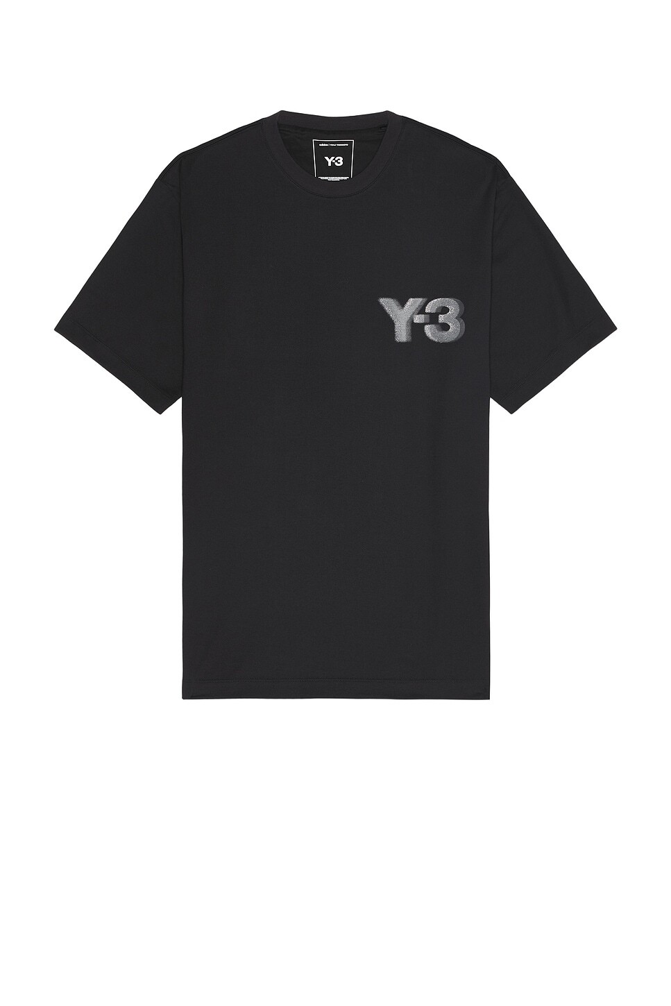 

Футболка с логотипом Y-3 Yohji Yamamoto, черный