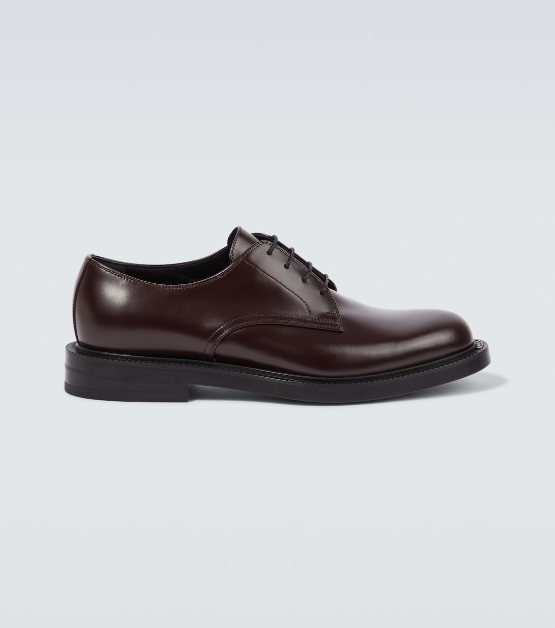 

Кожаные оксфордские туфли Gucci, цвет dk bordeaux