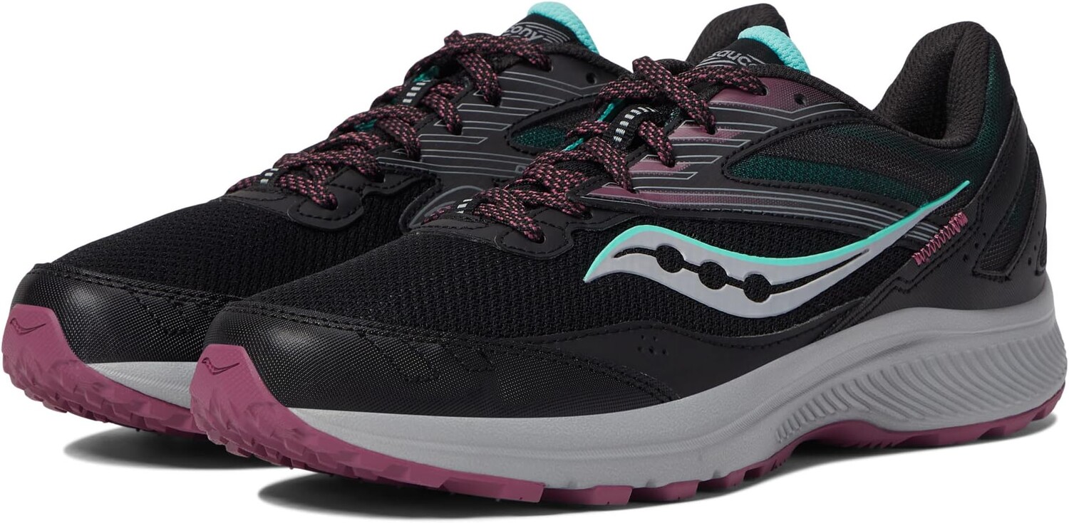 

Кроссовки Cohesion TR15 Saucony, цвет Black/Dust/Mint