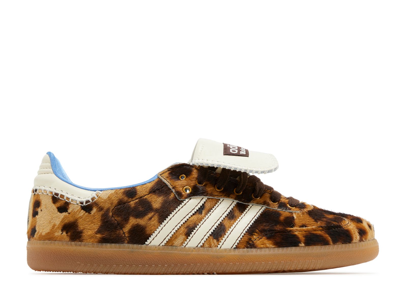 

Кроссовки adidas Wales Bonner X Samba Pony 'Leopard', коричневый