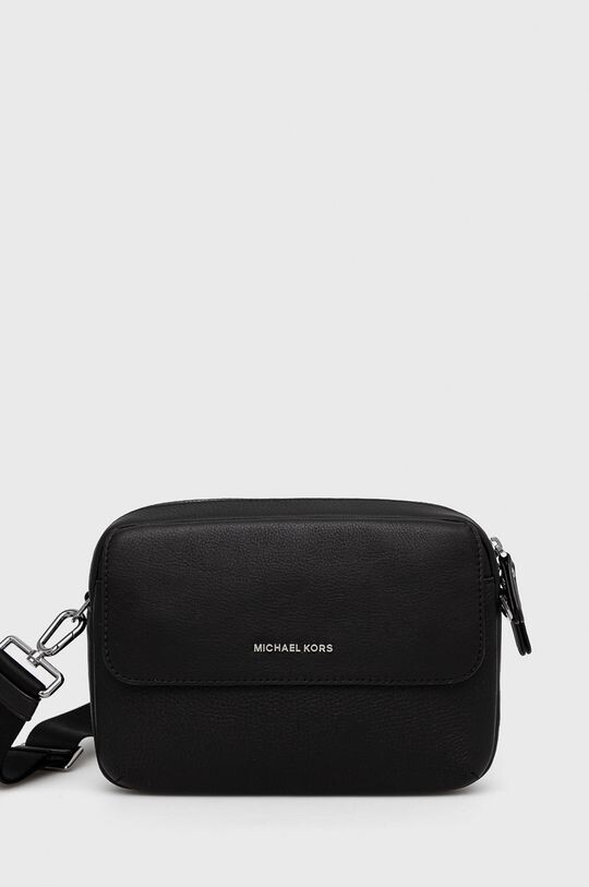 

Кожаная сумка 33S0LHDC5L Michael Kors, черный