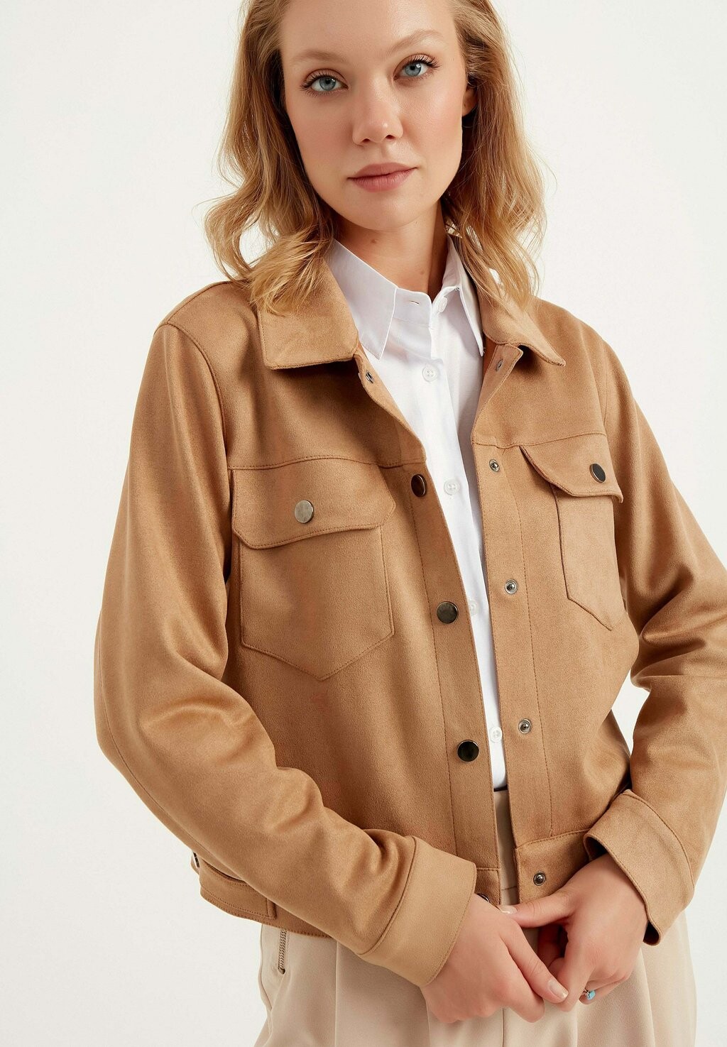 

Легкая куртка Light Jacket With Pockets Herita, цвет beige