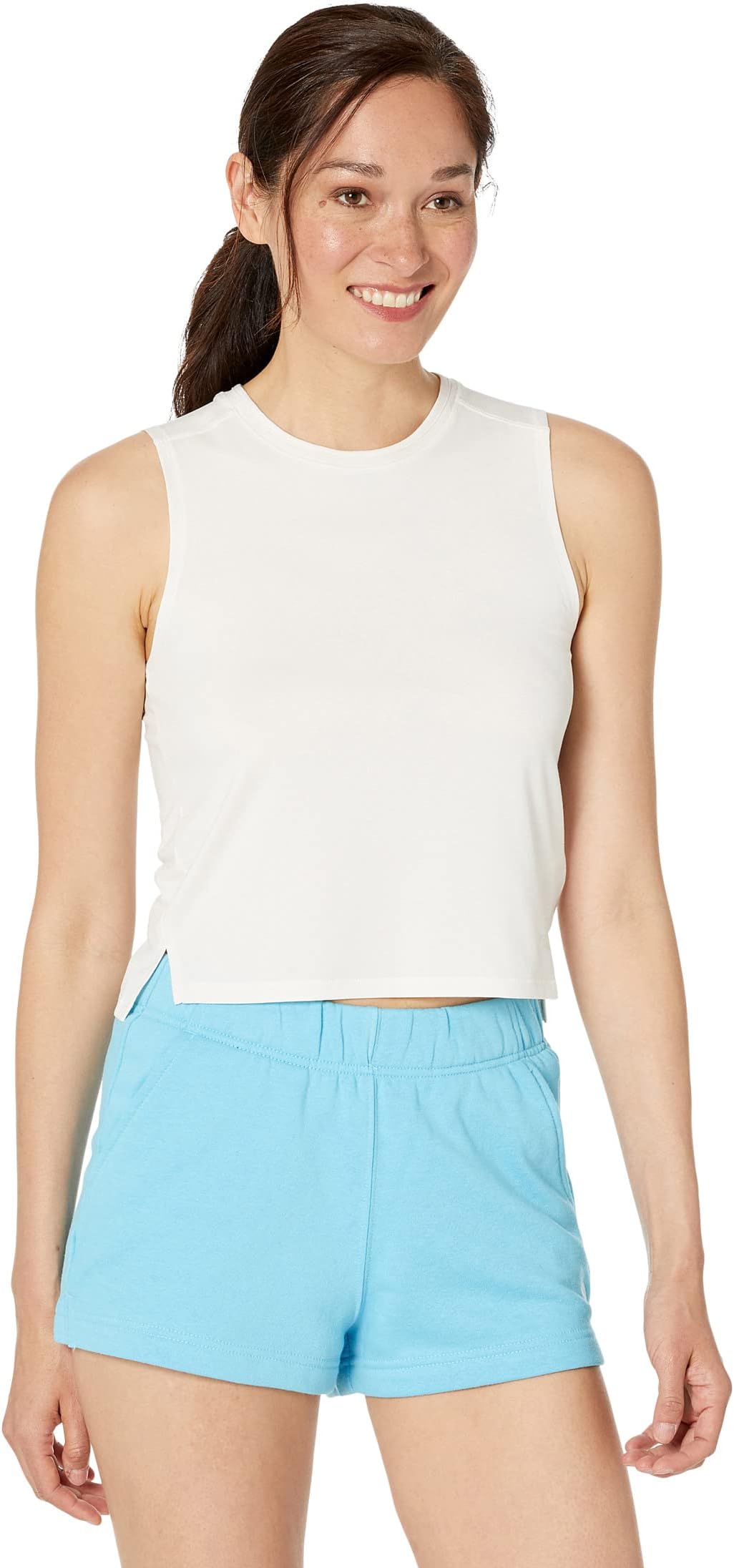 

Топ The North Face Ea Dawndream Relaxed Tank, цвет Gardenia White Heather