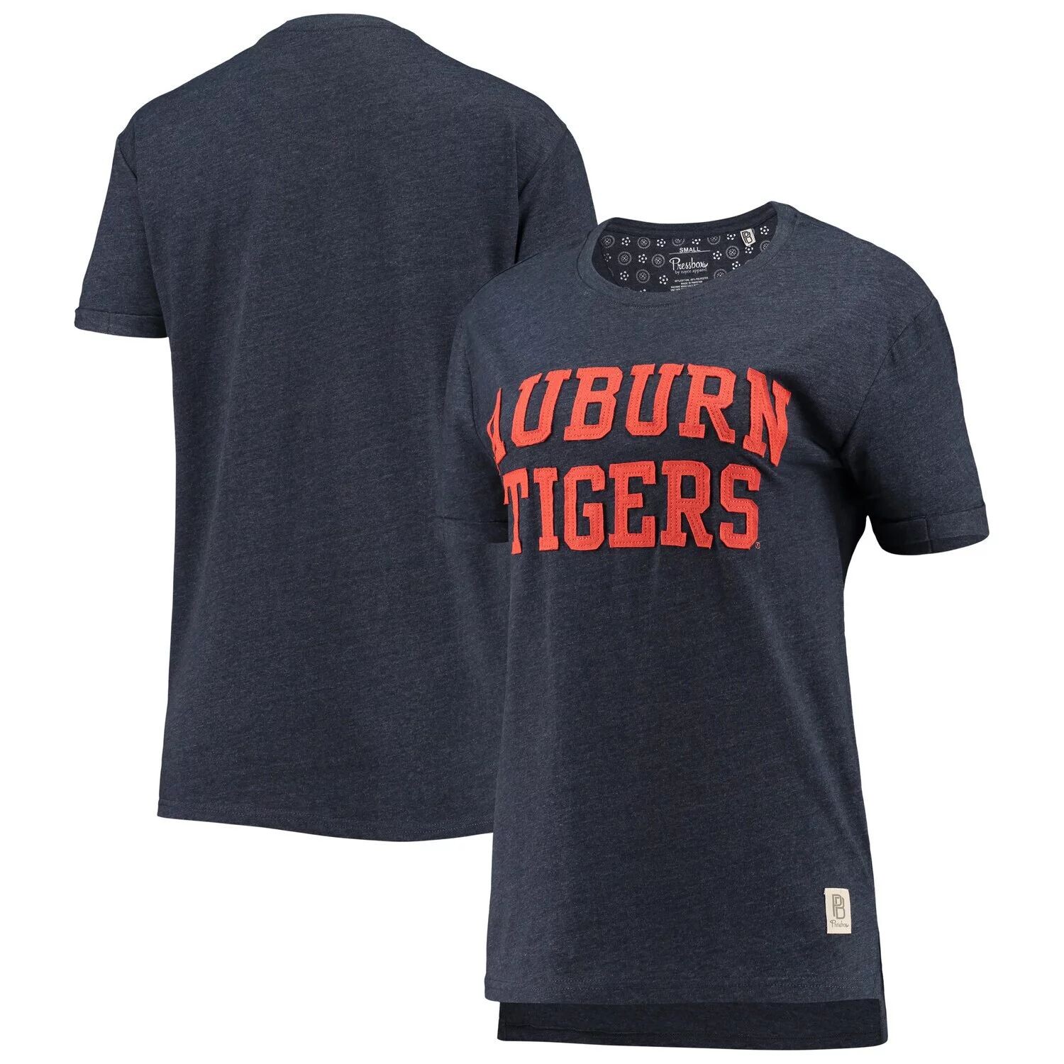 

Женская футболка-бойфренд Pressbox Auburn Tigers Salt Lake
