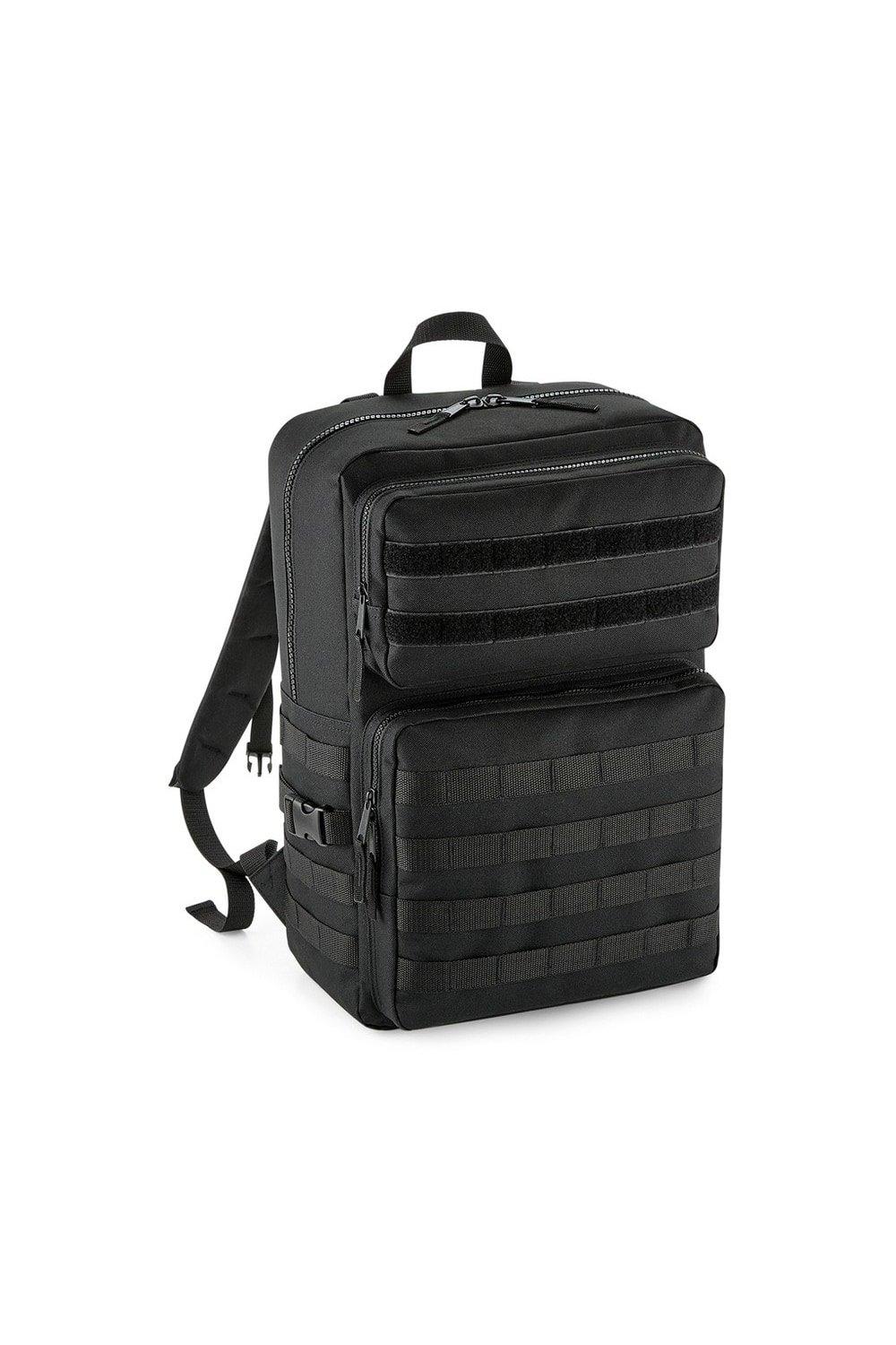 Тактический рюкзак MOLLE Bagbase, черный huntvp 1000d тактический рюкзак 45l molle рюкзак штурмовой пакет открытый кемпинг туризм рюкзак открытый рюкзак многоцветный