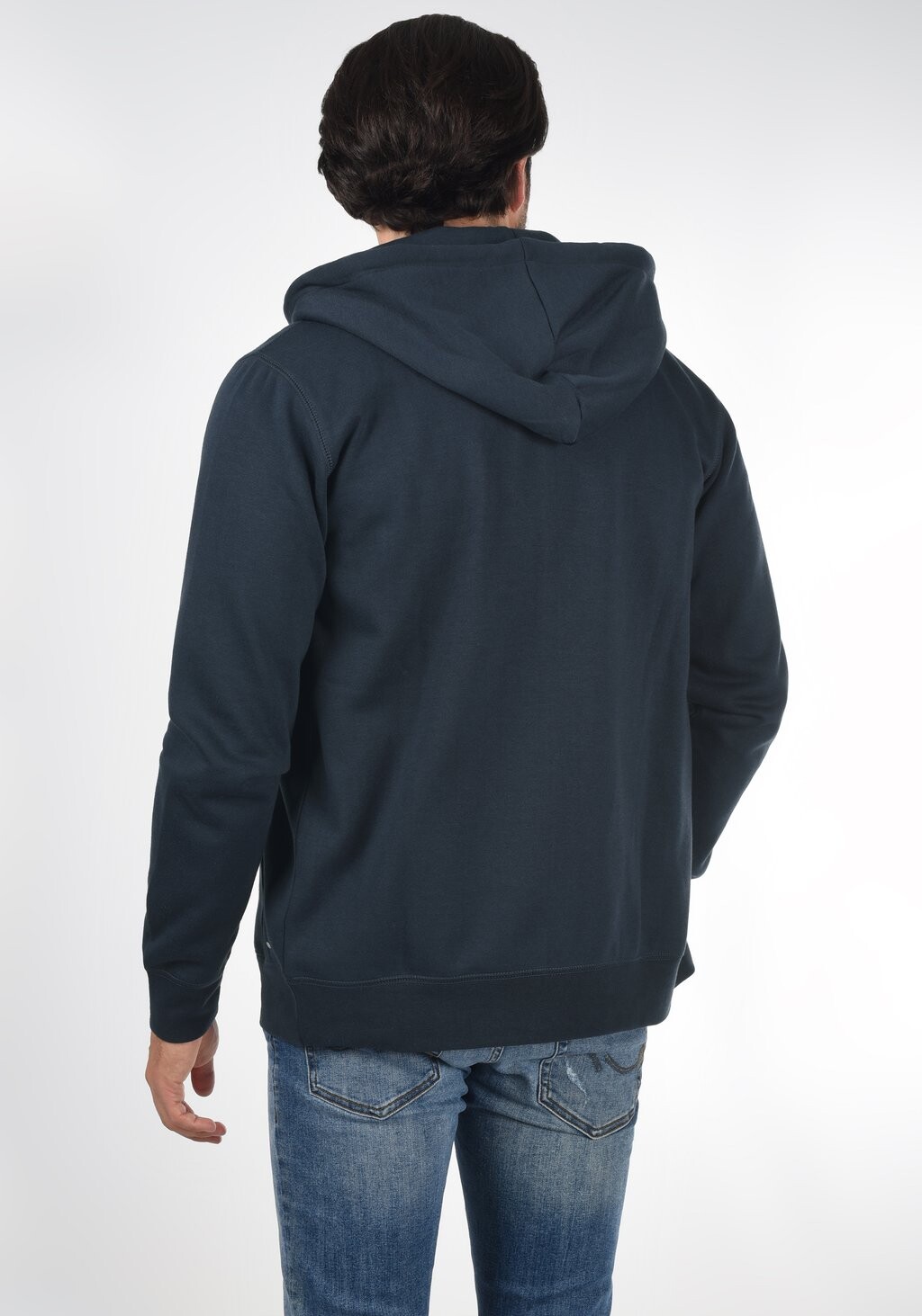 

Свитер Sdberti Zip-Hood Solid, синий
