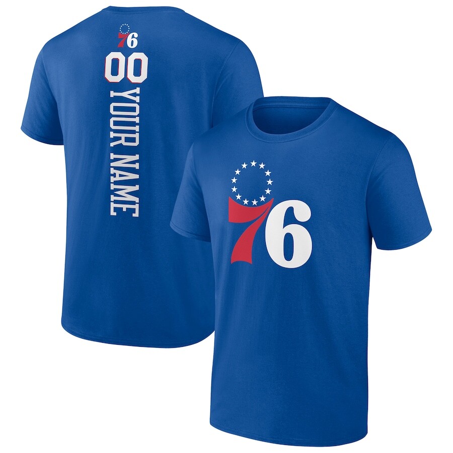 

Футболка с коротким рукавом Fanatics Branded Philadelphia 76Ers, роял