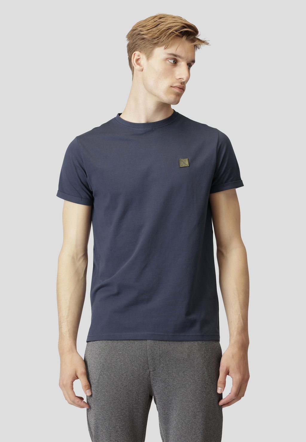 Базовая футболка Clean Cut Copenhagen, темно-синий рубашка clean cut copenhagen темно синий