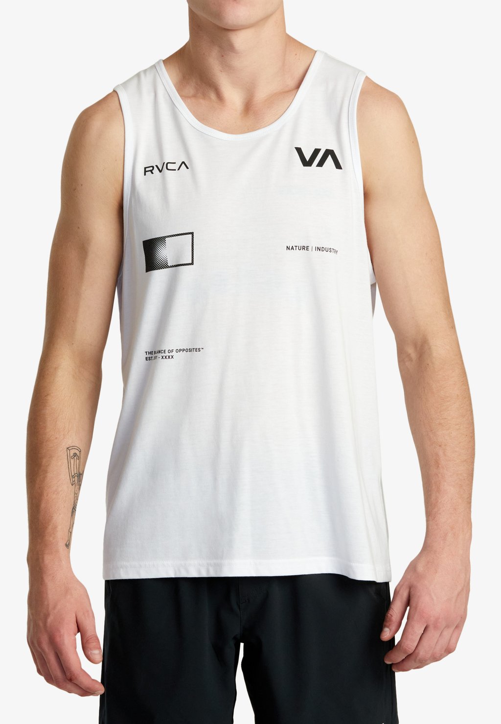 

Топ RVCA, цвет white