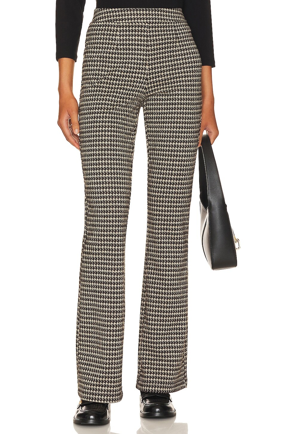 

Брюки Sanctuary Filmore Flare, цвет Vanilla Mini Houndstooth