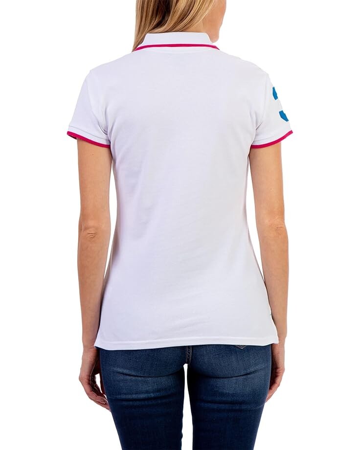 

Поло U.S. POLO ASSN. Triple Crown Polo, белый