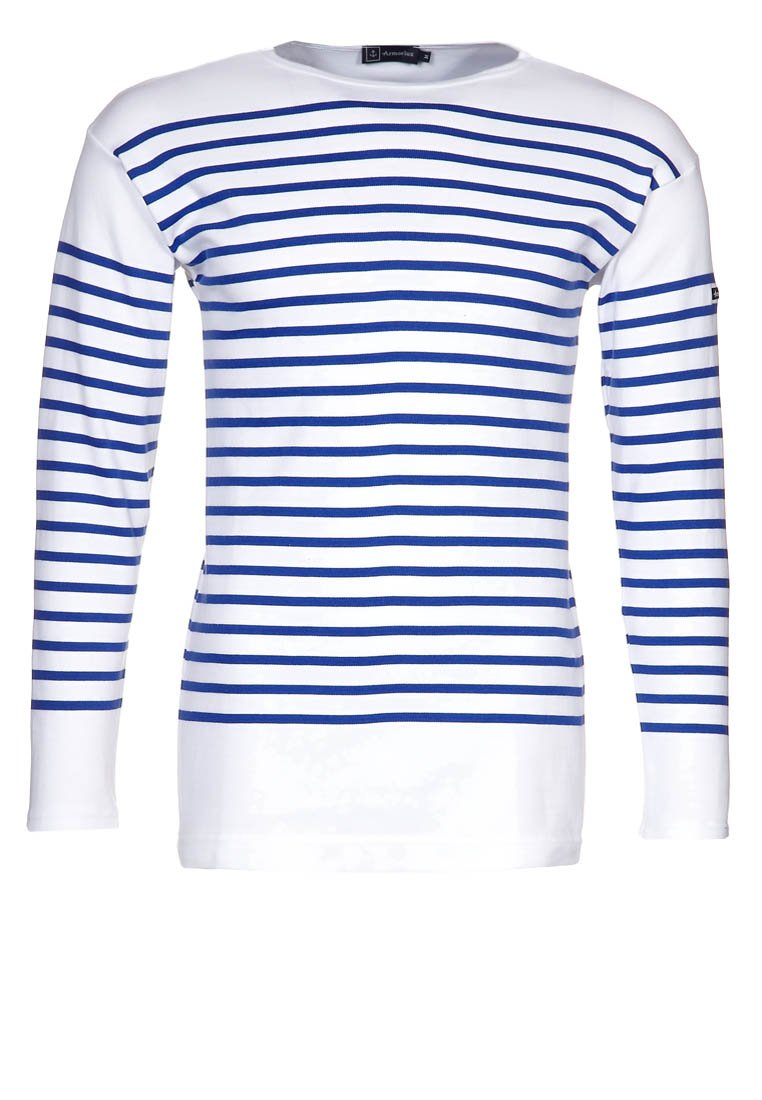 цена Рубашка с длинным рукавом AMIRAL MARINIÈRE Armor lux, цвет blanc/etoile