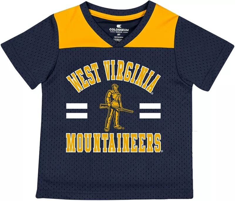 

Colosseum Голубая майка Ka-Boot-It для малышей Mountaineers Западной Вирджинии