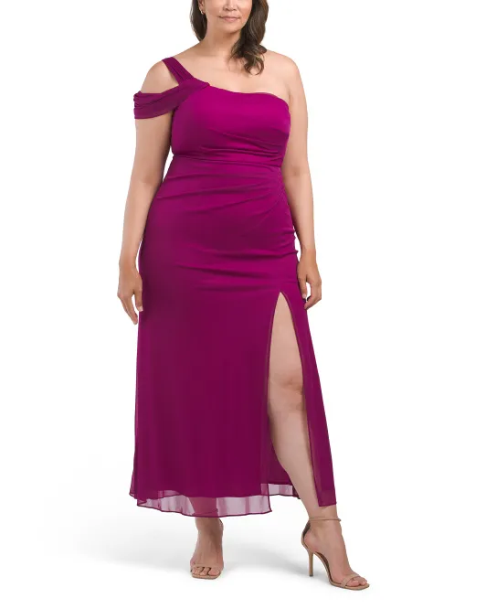 

Платье на одно плечо Alex Evening, цвет Magenta