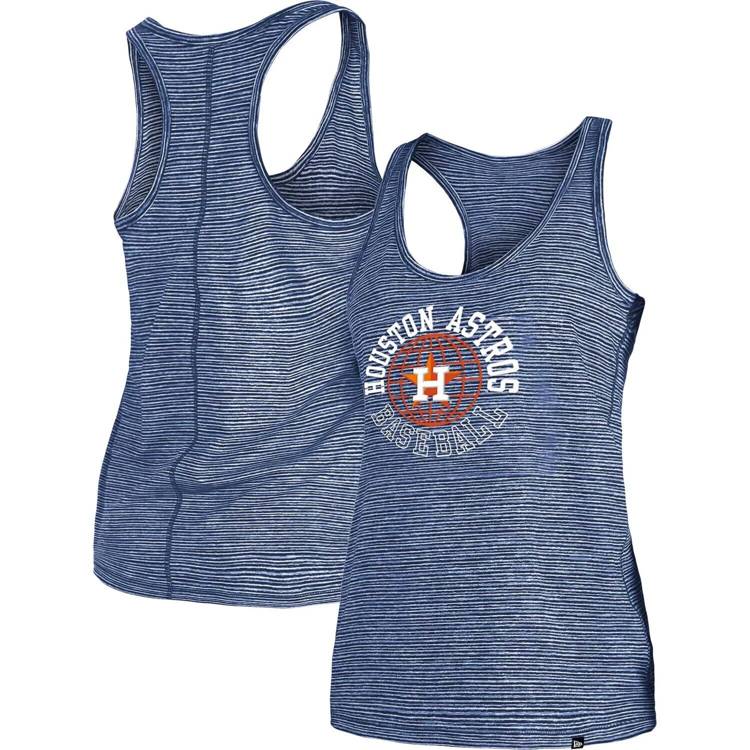 

Женская темно-синяя майка New Era Houston Astros Active Racerback New Era, Синий