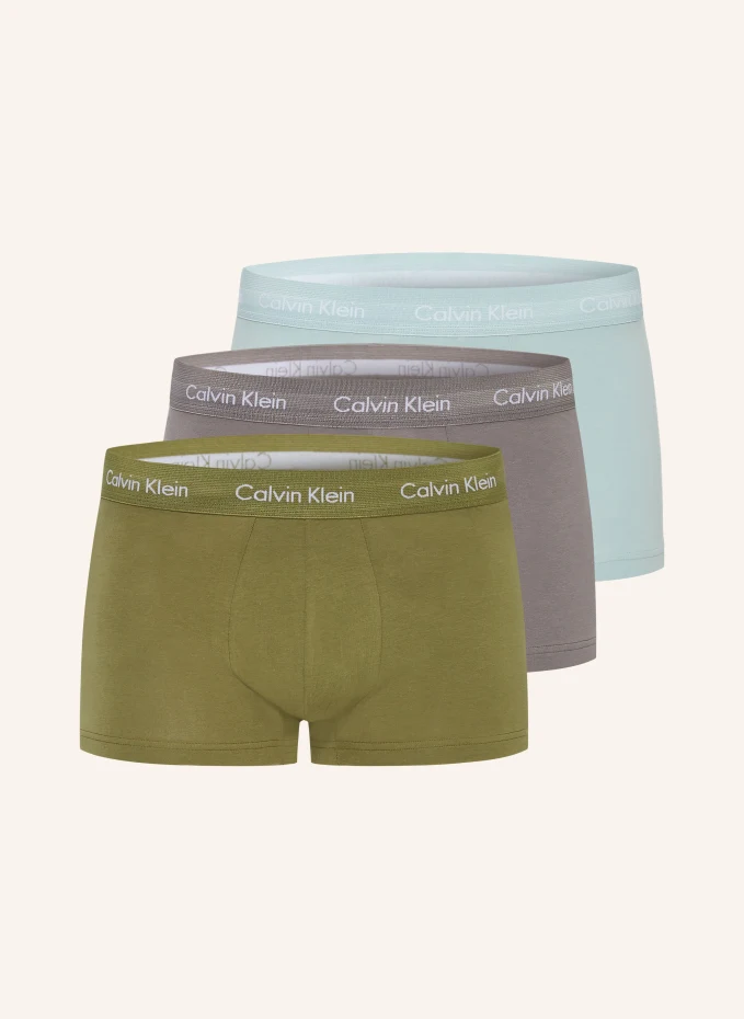 

Комплект из 3 боксёрских шорт cotton stretch Calvin Klein, серый