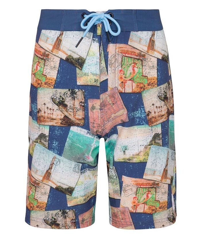 

Детские шорты Surf Nomad 4-Way Stretch для мальчиков Psycho Tuna, синий