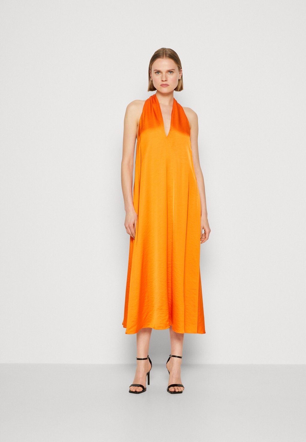 

Элегантное платье VILLE DRESS Samsøe Samsøe, красновато-оранжевый